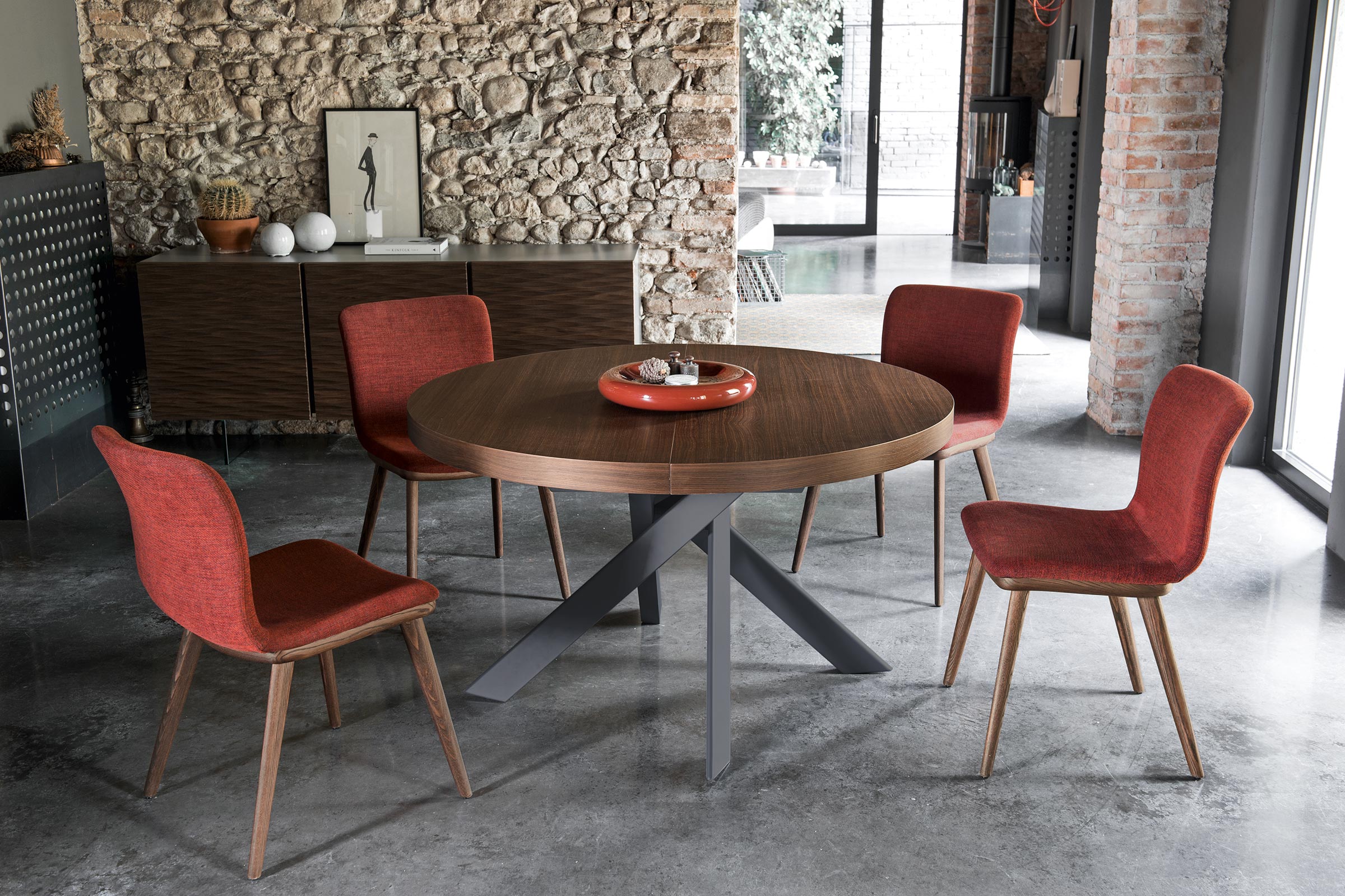 tivoli Round Extendable Dining Table | Calligaris Toronto