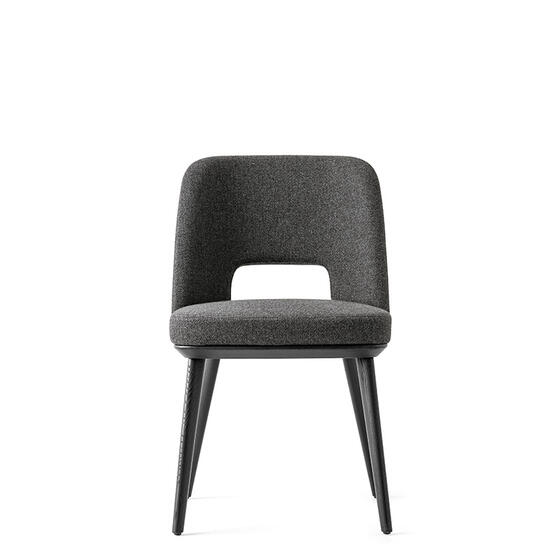 Foyer: Upholstered chair with wooden base | Calligaris Toronto Store