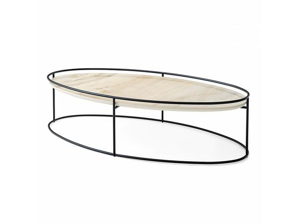 calligaris glass coffee table