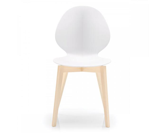 Basil: Chair with wooden base | Calligaris Toronto Store