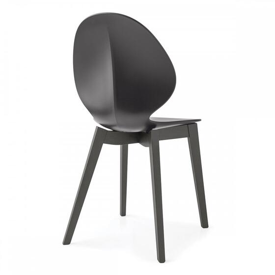Basil: Chair with wooden base | Calligaris Toronto Store