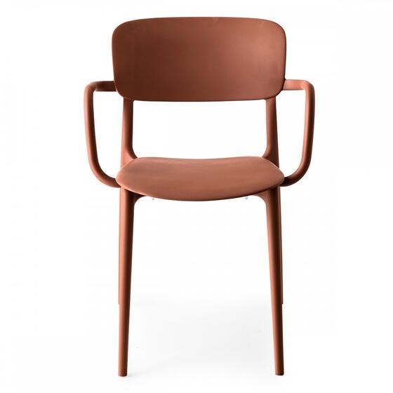 Calligaris / カリガリス LIBERTY Liberty: Stackable plastic armchair for outdoor | Calligaris