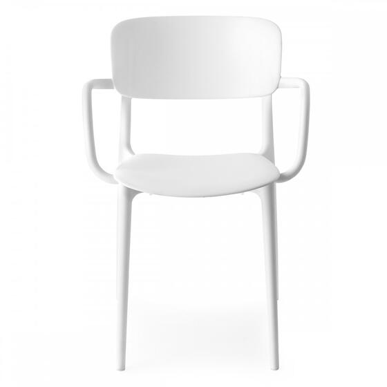 Liberty: Stackable plastic armchair for outdoor | Calligaris Liberty: Stackable plastic armchair for outdoor | Calligaris