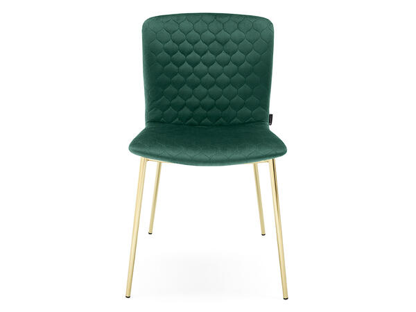 Love Upholstered quilted chair with metal frame CS1885-A | Calligaris