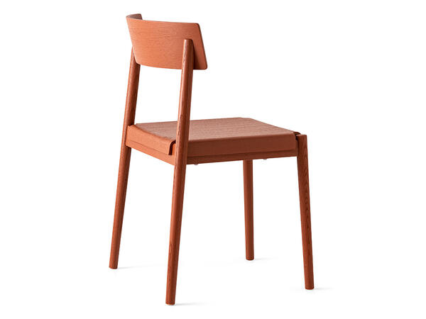 Scandia Stackable wooden chair with open back Stackable X 4 CS2027 