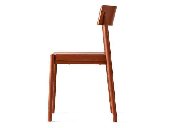 Scandia Stackable wooden chair with open back Stackable X 4 CS2027 |  Calligaris