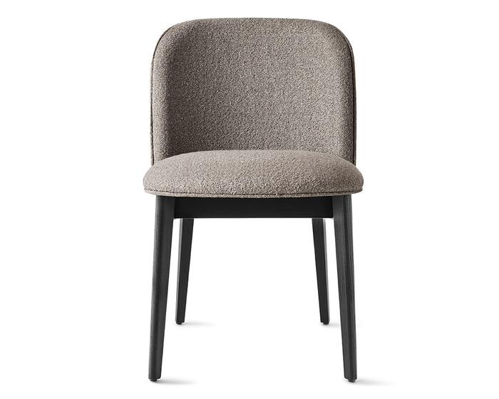Abrey: Upholstered chair with wooden base | Calligaris Toronto Store