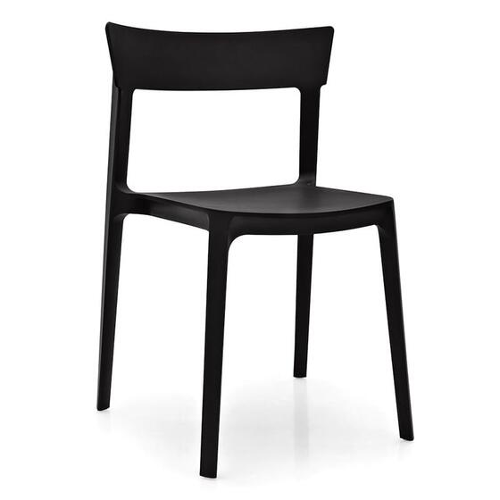 Skin: Stackable plastic chair with open back | Calligaris Toronto
