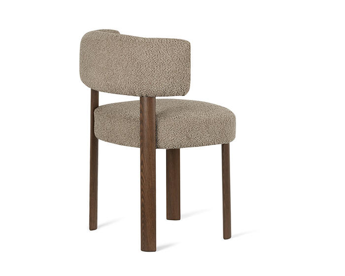Glen: Upholstered dining chair with wooden frame | Calligaris