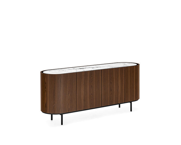 Lake: Rounded sideboard | Calligaris Toronto Store