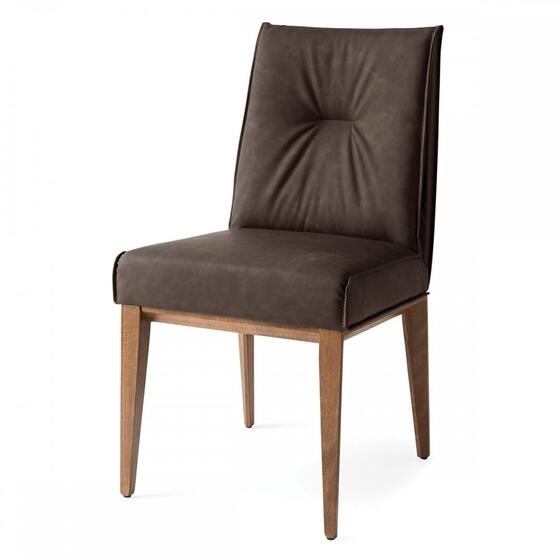 Romy: Chair with plush seat and wooden base | Calligaris Toronto Store