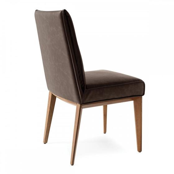 Romy: Chair with plush seat and wooden base | Calligaris Toronto Store