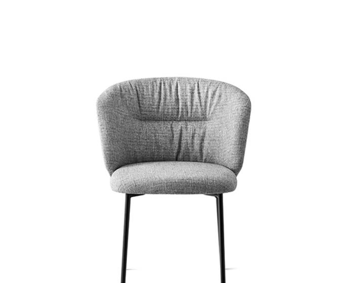 Sweel: Upholstered chair with metal base | Calligaris Toronto Store