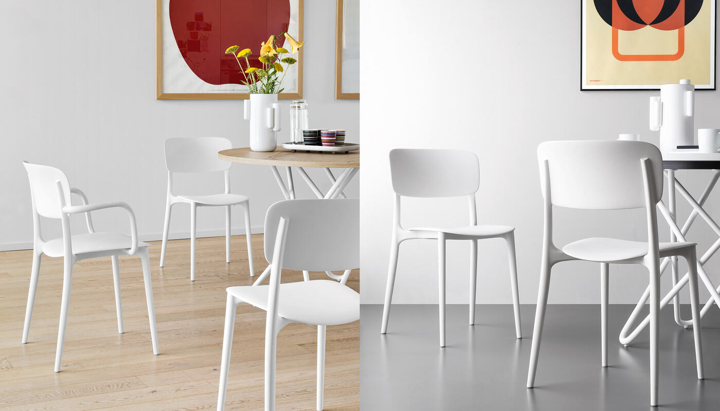 Liberty: Stackable plastic chair for outdoor | Calligaris Toronto