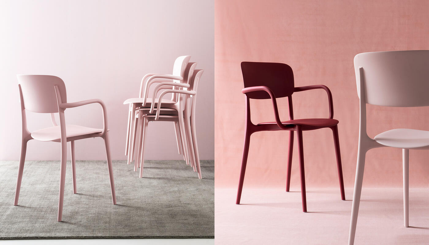 Liberty: Stackable plastic chair for outdoor | Calligaris Toronto
