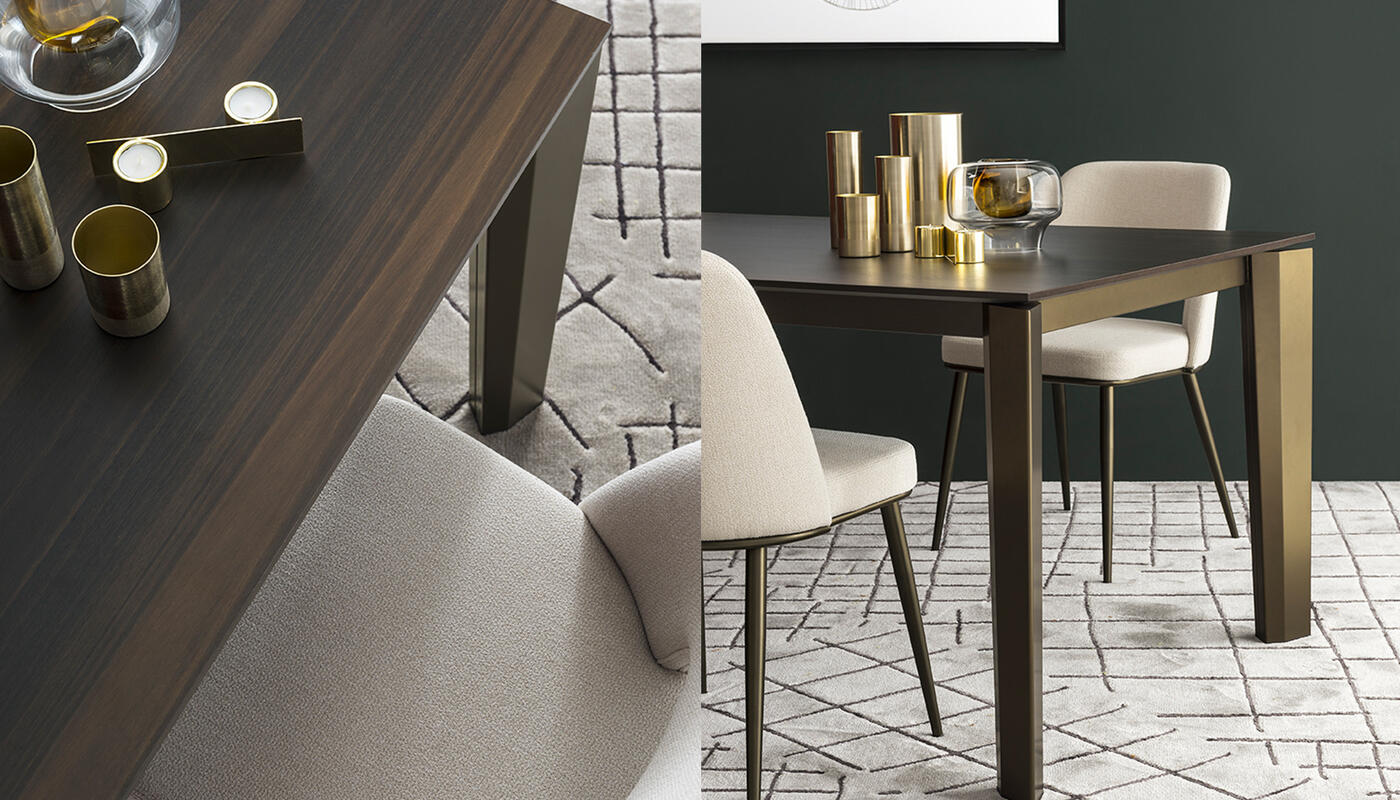 ユキコCalligaris Delta Extending Table ユキコCalligaris Delta Extending Table Delta 63in to 86.5in